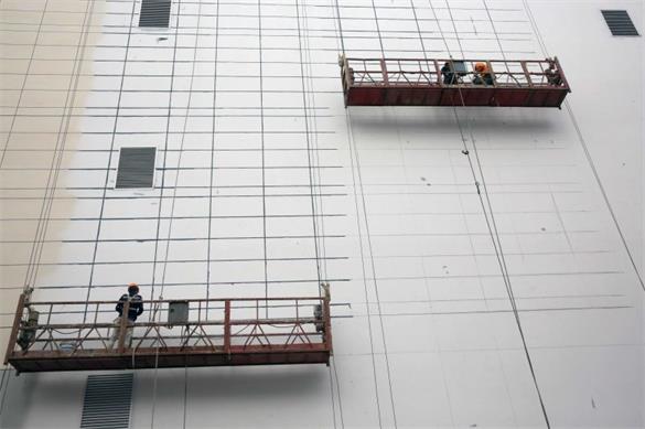 【摄影】转自中国新闻图片网：中国建设中的中国长三角地区专业生鲜冷链企业--江苏hjc黄金城冷链物流