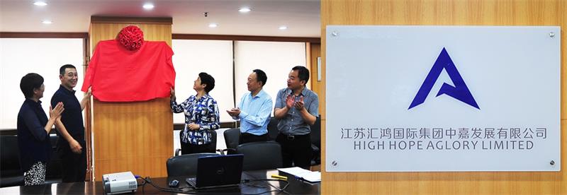 hjc黄金城中嘉公司举行VIS视觉识别系统和新LOGO启用仪式